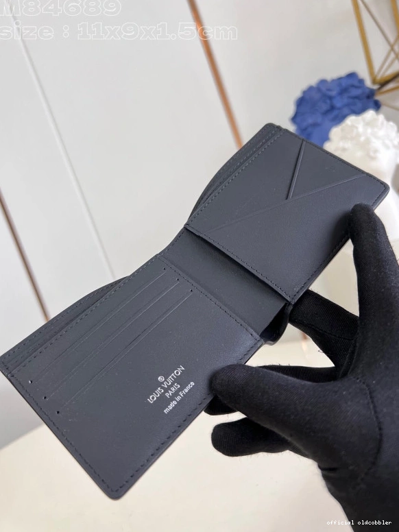 Official oldcobbler VUITTON MULTIPLE WALLET-11.5*9*1.5cm LOUIS 0708
